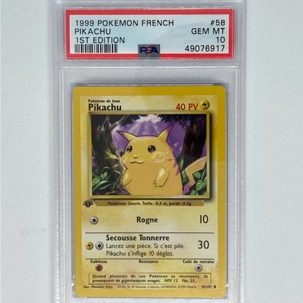 first edition pikachu card First Edition Pikachu